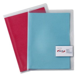 Pardo Dossier uñero PVC con solapa y tarjetero 325x225mm