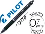 Pilot Acroball Bolígrafo Retráctil Negro Punta 1,0 mm