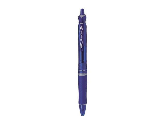 Pilot Acroball Bolígrafo Retráctil Azul con Tinta de Aceite