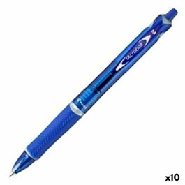 Pilot Acroball Bolígrafo Retráctil Azul con Tinta de Aceite