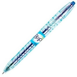 Pilot BeGreen B2P Bolígrafo de Tinta Gel Retráctil, Azul, Set de 10