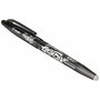 Pilot Bolígrafo Frixion Tinta Borrable Negro 0,7 mm (Set de 12)