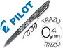 Pilot Bolígrafo Frixion Tinta Borrable Negro 0,7 mm (Set de 12)