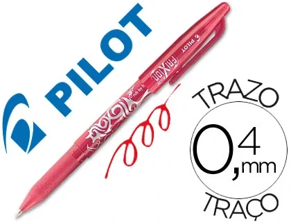 Pilot Bolígrafo Frixion Borrable Rojo