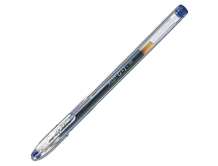 Pilot G-1 Bolígrafos de Tinta Gel Azul 0,5mm (Set de 12)
