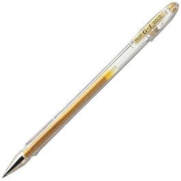 Pilot Bolígrafo Roller Tinta Gel G-1 0.7 mm Oro (Set de 12) (Set de 12)