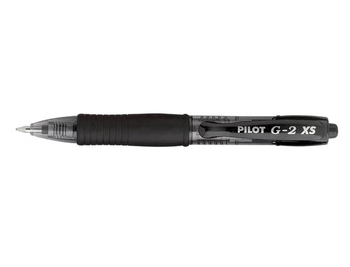 Pilot Bolígrafo Tinta de Gel G2 Pixie XS Retráctil Negro (Set de 12)