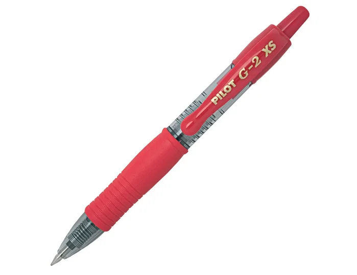 Pilot G-2 Pixie Bolígrafo Retráctil Tinta Gel Roja