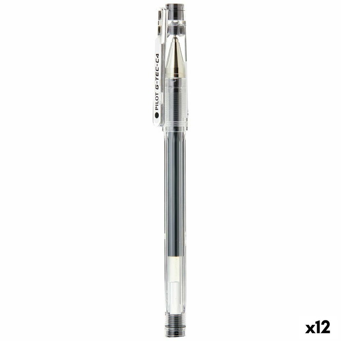 Pilot G-Tec-C4 Negro (Set de 12)