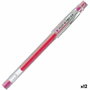 Pilot Caja de bolígrafos de tinta de gel G-Tec-C4 NG4RS 12 unidades rosa
