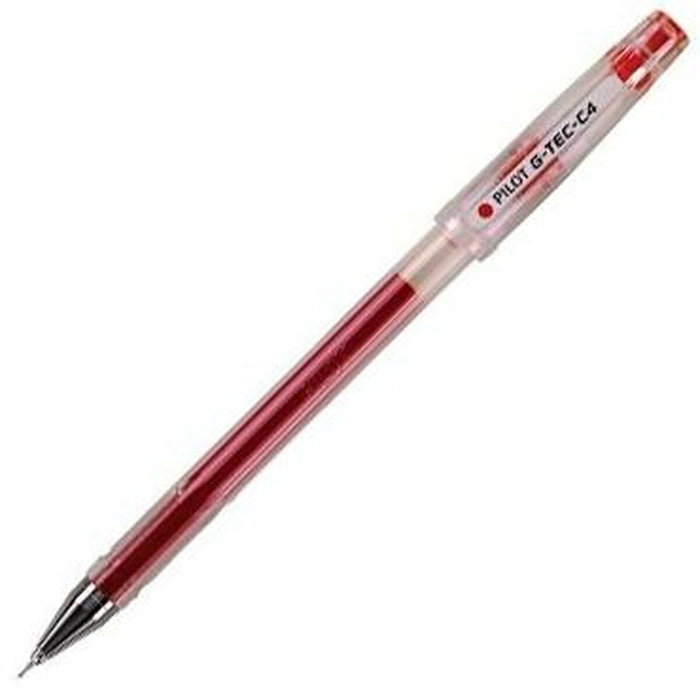 Pilot G-Tec-C4 Tinta Gel Roja Pack de 12 Pilot G-Tec-C4 Tinta Gel Roja Pack de 12