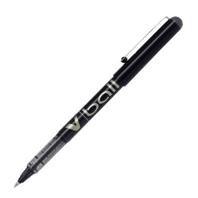 Pilot V-Ball 05 Negro (Set de 12)