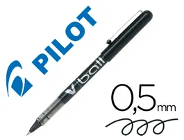 Pilot Rotulador Roller V-Ball Negro 0.5 mm Trazo 0.3 mm