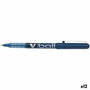 Pilot V-Ball Azul Set de 12