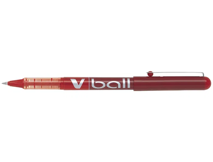 Pilot Rotulador Roller V-Ball Rojo 0.5 mm Trazo 0.3 mm