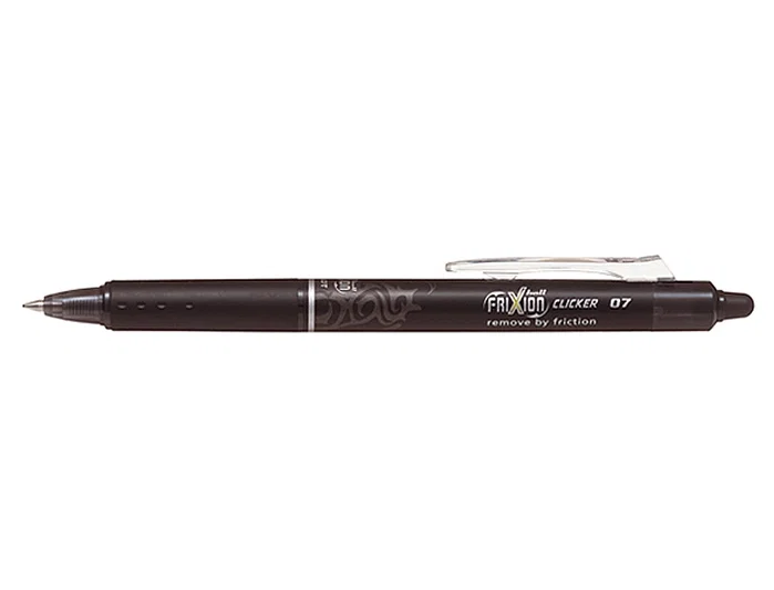 Pilot Bolígrafo Frixion Clicker Tinta Borrable Negro 0,7 mm (Set de 12) Pilot Bolígrafo Frixion Clicker Tinta Borrable Negro 0,7 mm (Set de 12)