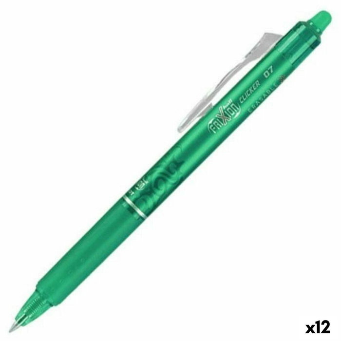 Pilot Bolígrafo Borrable Retráctil Frixion Clicker Verde