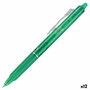 Pilot Bolígrafo Borrable Retráctil Frixion Clicker Verde