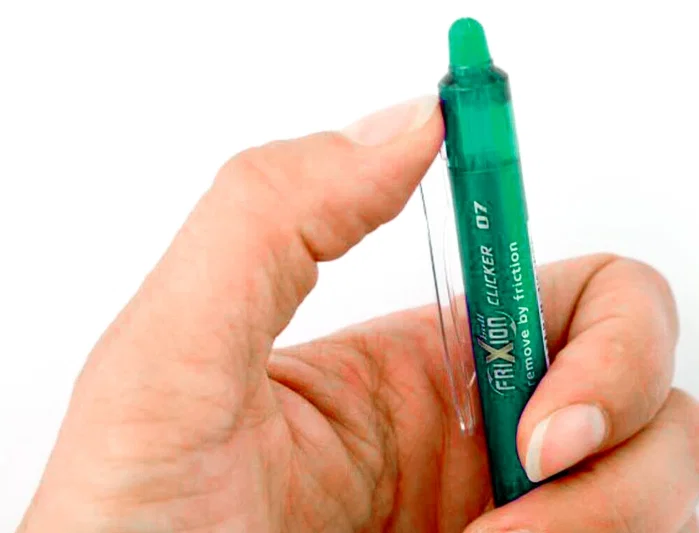 Pilot Bolígrafo Borrable Retráctil Frixion Clicker Verde
