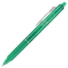 Pilot Bolígrafo Tinta Borrable Frixion Clicker 0.7 Verde (Set de 12) (Set de 12)