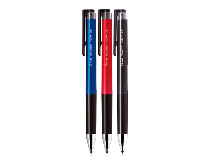 Pilot Bolígrafo Synergy Point Retráctil Tinta Gel Negro 0,5 mm Sujeción Caucho