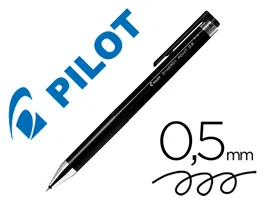 Pilot Bolígrafo Synergy Point Retráctil Tinta Gel Negro 0,5 mm Sujeción Caucho