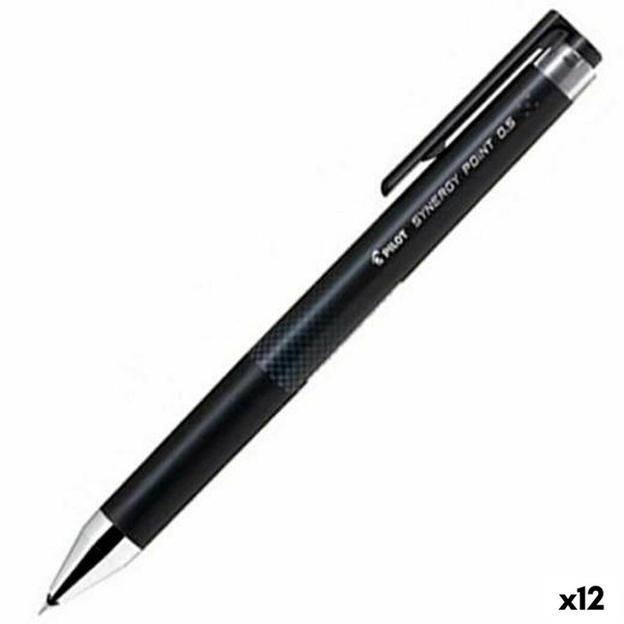 Pilot Synergy Point Bolígrafo Retráctil Tinta Gel 0,5 mm Negro