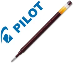 Pilot Recambio Bolígrafo G-2 Rojo Tinta Gel Trazo 0,7mm Válido para B2P