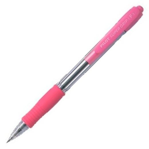 Pilot Bolígrafo Supergrip M Retráctil Punta 1.0mm Azul Cuerpo Rosa Set 12 (Set de 12) Pilot Bolígrafo Supergrip M Retráctil Punta 1.0mm Azul Cuerpo Rosa Set 12 (Set de 12)