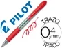 Pilot Bolígrafo Retráctil Super Grip Rojo Tinta de Aceite Punta 1 mm Trazo 0.4 mm Pilot Bolígrafo Retráctil Super Grip Rojo Tinta de Aceite Punta 1 mm Trazo 0.4 mm