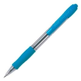 Pilot Supergrip Bolígrafo Retráctil Celeste (Set de 12)