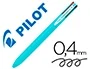 Pilot Bolígrafo Super Grip G Retractil Sujeción Caucho Tinta Base Aceite 4 Colores Cuerpo Azul 1 mm