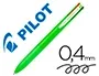Pilot Bolígrafo Supergrip G 4 Colores Azul-Rojo-Negro-Verde Cuerpo Verde Lima Set de 12 Unidades (Set de 12)