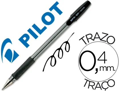 Pilot Bolígrafo BPS-GP Negro Set de 12