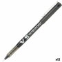 Pilot Hi-Tecpoint V-5 Negro 0,5 mm (Set de 12)