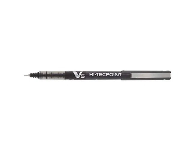 Pilot Set de 12 Rotuladores de Tinta Líquida V-5 Hi-Tecpoint Negro 0,5 mm Pilot Set de 12 Rotuladores de Tinta Líquida V-5 Hi-Tecpoint Negro 0,5 mm