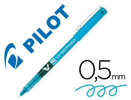 Pilot Rotulador v-5 Punta Aguja Azul Claro 0.5 mm