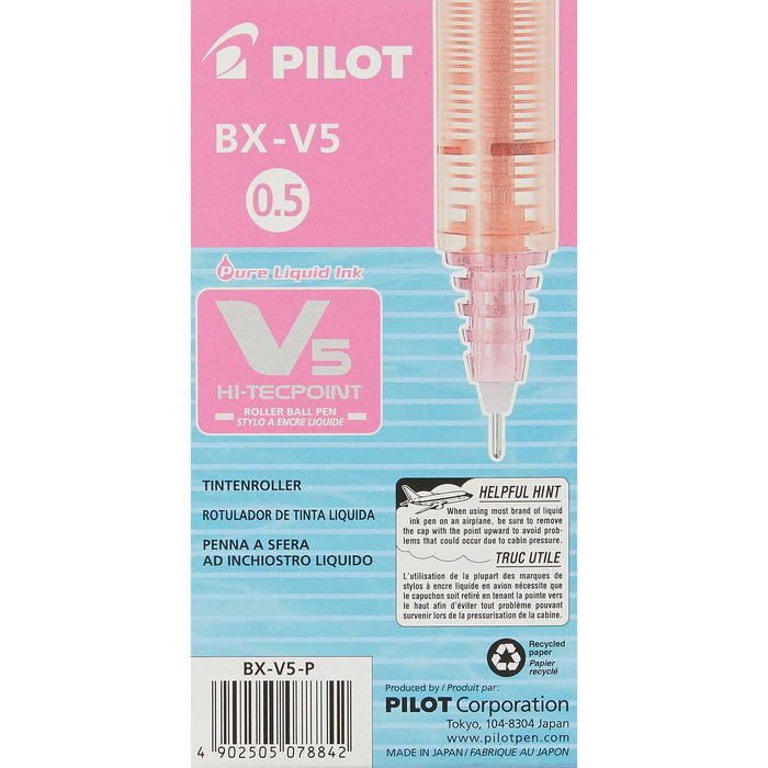 Pilot Hi-Tecpoint V5 Rosa Set de 12