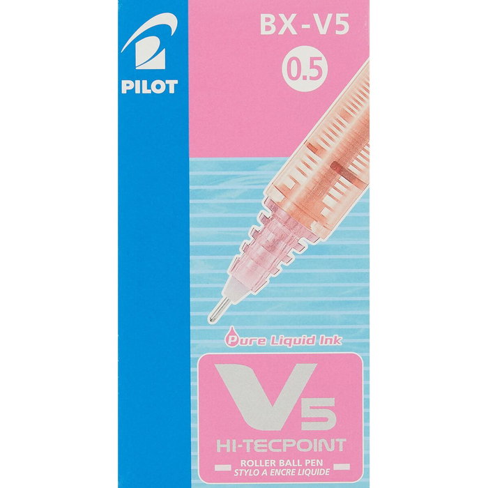 Pilot Hi-Tecpoint V5 Rosa Set de 12