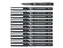 Pilot Roller V-7 Hi-Tecpoint Negro 0,7 mm