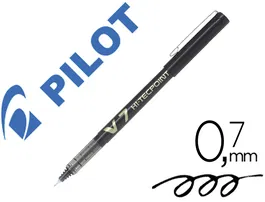 Pilot Rotulador V-7 Punta Aguja Negro 0.7 mm