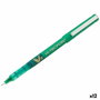 Pilot 011713 Bolígrafo de punta redonda verde, 12 piezas