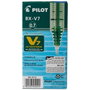 Pilot 011713 Bolígrafo de punta redonda verde, 12 piezas