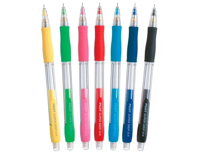 Pilot Portaminas Super Grip Azul 0,5 mm Sujeción de Caucho Pilot Portaminas Super Grip Azul 0,5 mm Sujeción de Caucho