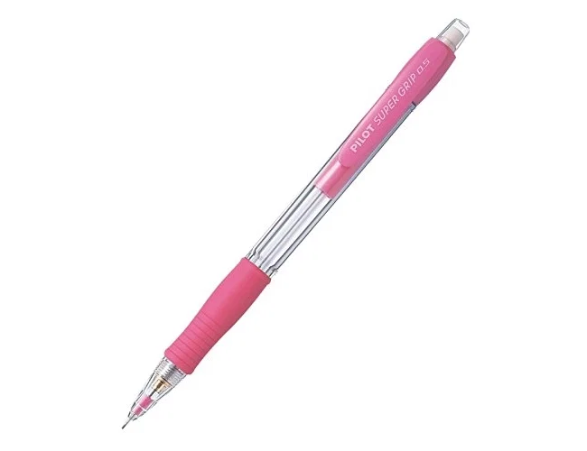 Pilot Portaminas H-185 Supergrip 0,5 mm Rosa (Set de 12)