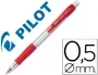 Pilot Portaminas H-185 Supergrip 0.5 Con Goma Rojo (Set de 12) (Set de 12)