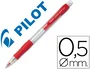 Pilot Portaminas H-185 Supergrip 0.5 Con Goma Rojo (Set de 12) (Set de 12)