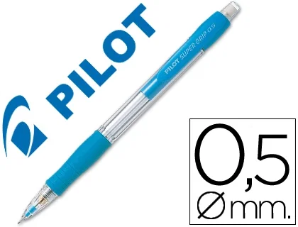 Pilot Portaminas H-185 Supergrip 0,5 mm Azul Claro (Set de 12)