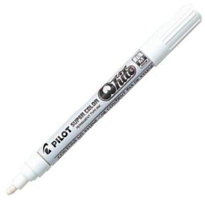 Pilot Marcador Permanente Desechable Blanco Medio (Set de 12) (Set de 12) Pilot Marcador Permanente Desechable Blanco Medio (Set de 12) (Set de 12)
