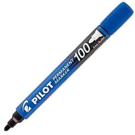 Pilot Rotulador Permanente SCA-100 Azul (Pack de 12 unidades) (Set de 12)